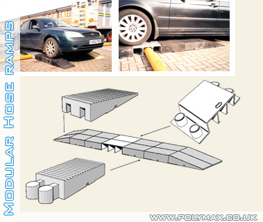 modular Hose Ramps Rubber Bridges